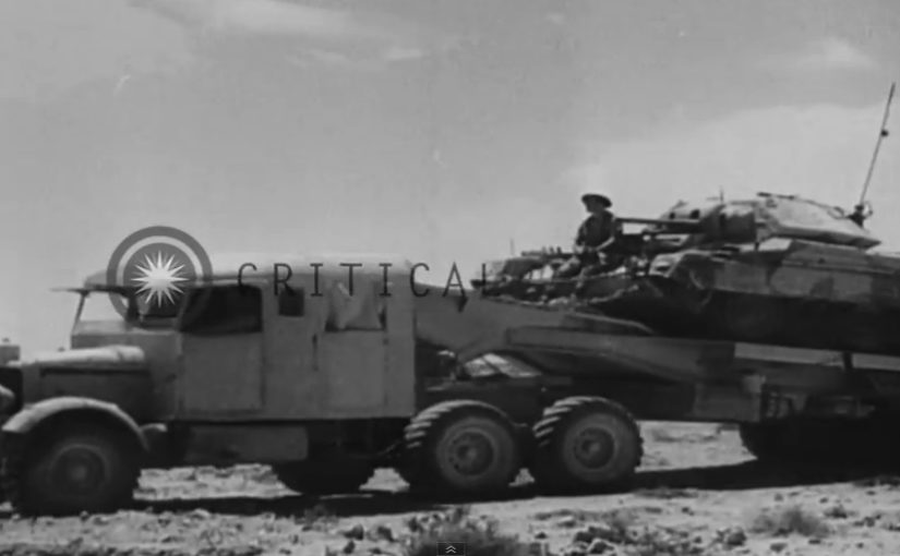 Wild Video: Watch Brave British WWII Soldiers Recover A Busted Tank With A Behemoth Of A Scammell Truck While Shells Explode Around Them