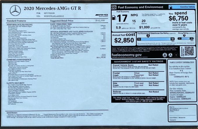 2020 RENNtech Mercedes-AMG GT R Pro For Sale