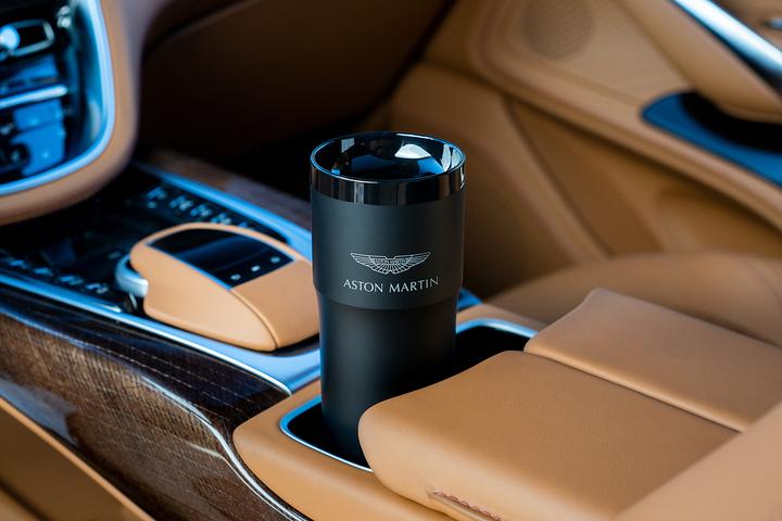 The New Aston Martin DBX Temperature Controlled Cup Keeps Coffee Hot