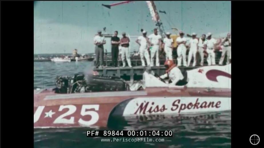 Horsepower On The Waves: This Film Showing The 1956 Gold Cup Hydroplane Race Is Awesome – Aircraft Engines Galore
