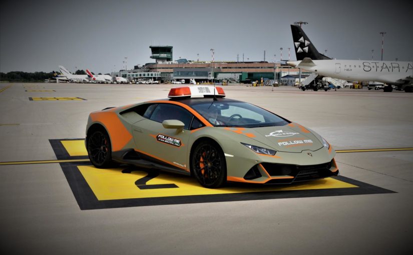 This Lamborghini Huracan EVO Will Guide Airplanes In Italy