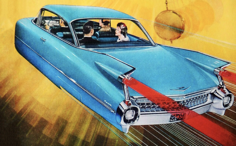 Wreath and Crest Madness! A Gallery of Classic Cadillac Ads