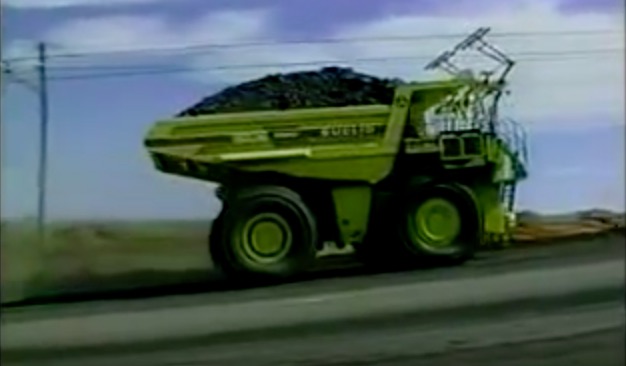 Whopping Hybrid: Watch This Euclid Haul Truck Use “Trolley Assist” To Climb A Grade– Genius!