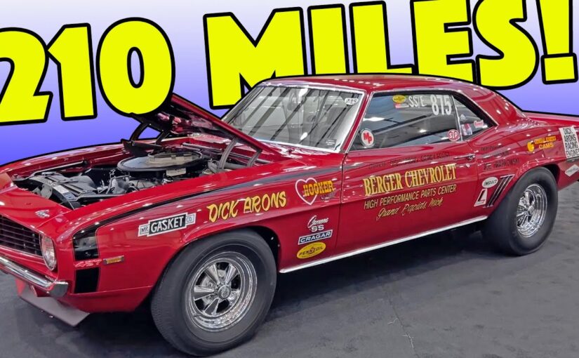 Automobile Feature: LEGIT 1969 Camaro NHRA Super Stocker– With Only 210 MILES On It!